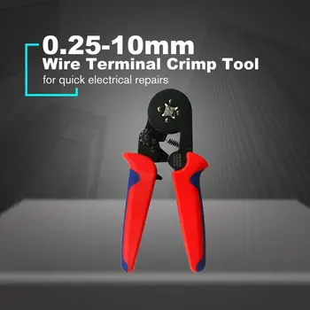 0.25-10mm² Self-adjusting Crimping Pliers With 1200 Wire Terminal Crimp Connector Tubular Terminal Crimping Tool Hand Tool
0.25-10mm² Self-adjusting Crimping Pliers With 1200 Wire Terminal Crimp Connector Tubular Terminal Crimping Tool Hand Tool
