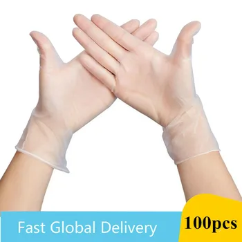 100Pcs/Box PVC Disposable Nitrile Gloves Powder Free Ambidextrous For Household Cleaning Industrial Use Tattoo Latex Gloves
100Pcs/Box PVC Disposable Nitrile Gloves Powder Free Ambidextrous For Household Cleaning Industrial Use Tattoo Latex Gloves