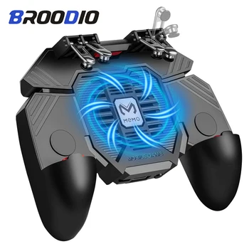 

PUBG Controller AK77 Six Finger Gamepad For iPhone Android PUBG Mobile Controller L1 R1 Shooter Triggers Fire Joystick Game pad