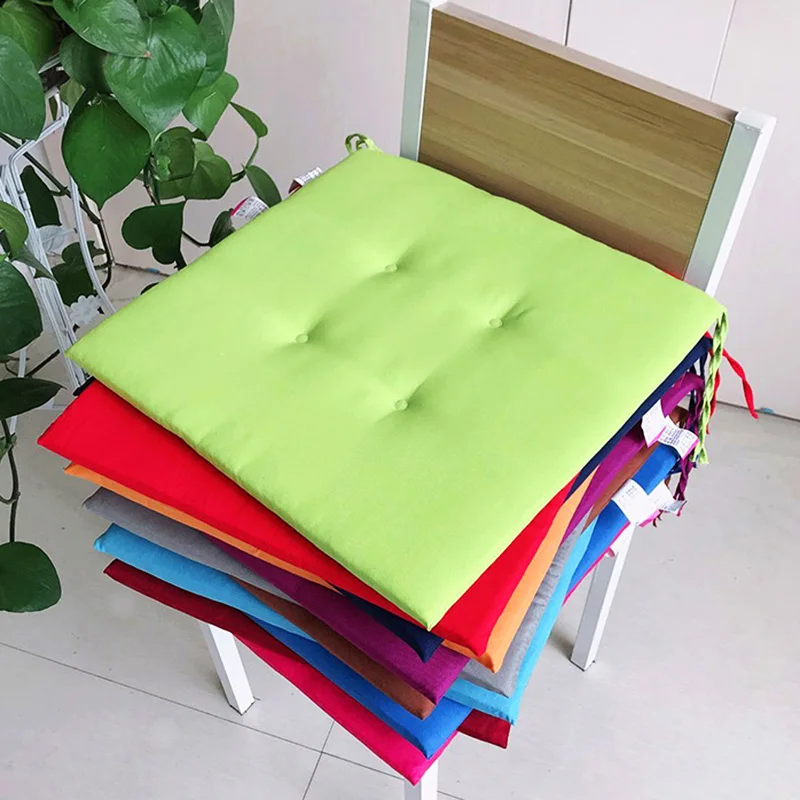 Solid Color Seat Cushion Non-Slip Chair Pad Garden Kitchen Dining Sofa Square Floor Cushion Soft Pillow Sponge Tatami Mats Decor
Solid Color Seat Cushion Non-Slip Chair Pad Garden Kitchen Dining Sofa Square Floor Cushion Soft Pillow Sponge Tatami Mats Decor