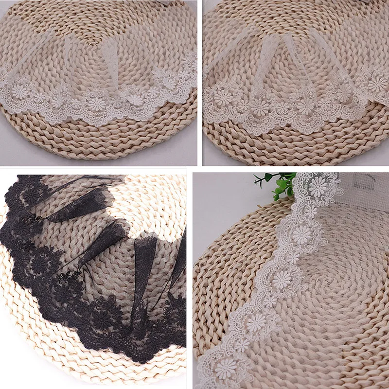 1Yard Embroidered Flora Tulle Lace Trim Ribbon for Dress Veil Sewing Crafts Home Textiles Decoration FL50
1Yard Embroidered Flora Tulle Lace Trim Ribbon for Dress Veil Sewing Crafts Home Textiles Decoration FL50
