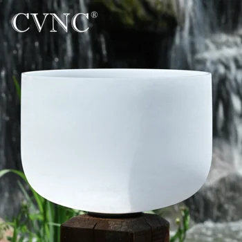 CVNC Chakra 14" Note C/D/E/F/G/A/B/C#/D#/F#/G#/A# Frosted Quartz Crystal Singing Bowl with free mallet
CVNC Chakra 14" Note C/D/E/F/G/A/B/C#/D#/F#/G#/A# Frosted Quartz Crystal Singing Bowl with free mallet