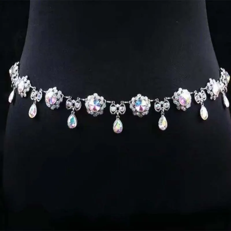 BELLY DANCER POPULAR FLOWER PETAL GEM Across Accessories Rhinestone Waist Chain BM142
BELLY DANCER POPULAR FLOWER PETAL GEM Across Accessories Rhinestone Waist Chain BM142
