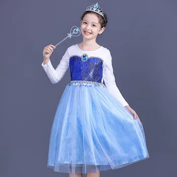 Kids Clothes for Girls Elsa Anna Princess Dress Toddler Cosplay Tutu Dresses Baby Girl Birthday Teen Spring Autumn Vestidos 3 4
Kids Clothes for Girls Elsa Anna Princess Dress Toddler Cosplay Tutu Dresses Baby Girl Birthday Teen Spring Autumn Vestidos 3 4