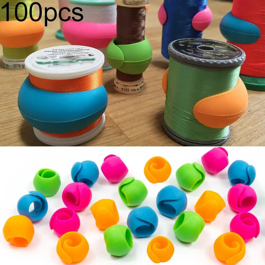 100Pcs Bobbin Clamps Holders Peels Thread Spool Huggers Keep Neat Prevent Thread Spools From Unwinding Sewing Accessories Tools
100Pcs Bobbin Clamps Holders Peels Thread Spool Huggers Keep Neat Prevent Thread Spools From Unwinding Sewing Accessories Tools