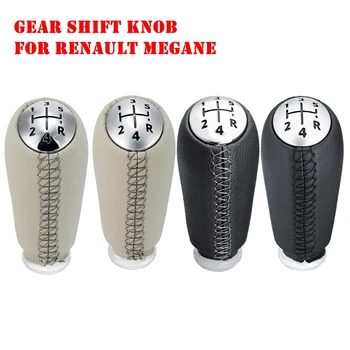5 Speed Leather MT Car Gear Shift Knob Stick For Renault Megane II MK2 Scenic 2 Clio 3 III MK3 Head Ball Black Gray Beige 
5 Speed Leather MT Car Gear Shift Knob Stick For Renault Megane II MK2 Scenic 2 Clio 3 III MK3 Head Ball Black Gray Beige