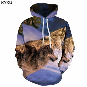 KYKU Brand Wolf Hoodie Men Ferocious Hooded Casual Animal Hoody Anime Harajuku Sweatshirt Printed Funny Hoodie Print Long Sleeve
KYKU Brand Wolf Hoodie Men Ferocious Hooded Casual Animal Hoody Anime Harajuku Sweatshirt Printed Funny Hoodie Print Long Sleeve