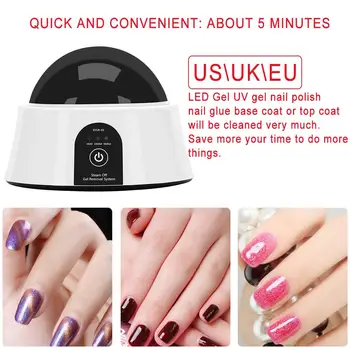 Gel Nail Polish Remover Tool Steamer Machine Portable Electric Nail Art Cleaner Equipment for Salon Home Usece 
Gel Nail Polish Remover Tool Steamer Machine Portable Electric Nail Art Cleaner Equipment for Salon Home Usece