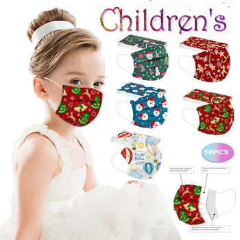 50pc Christmas Printed Combination Mask Child Disposable Protective Mouth Mask 3 Ply Filter Breathable Masks Ear Hook Mascarilla
50pc Christmas Printed Combination Mask Child Disposable Protective Mouth Mask 3 Ply Filter Breathable Masks Ear Hook Mascarilla