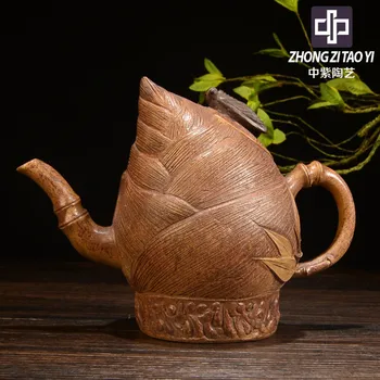 In Purple Yixing The Qing Dynasty The Cultural Revolution Kettle Old Dark-red Enameled Pottery Teapot Taiwan Backflow Chen Ming
In Purple Yixing The Qing Dynasty The Cultural Revolution Kettle Old Dark-red Enameled Pottery Teapot Taiwan Backflow Chen Ming