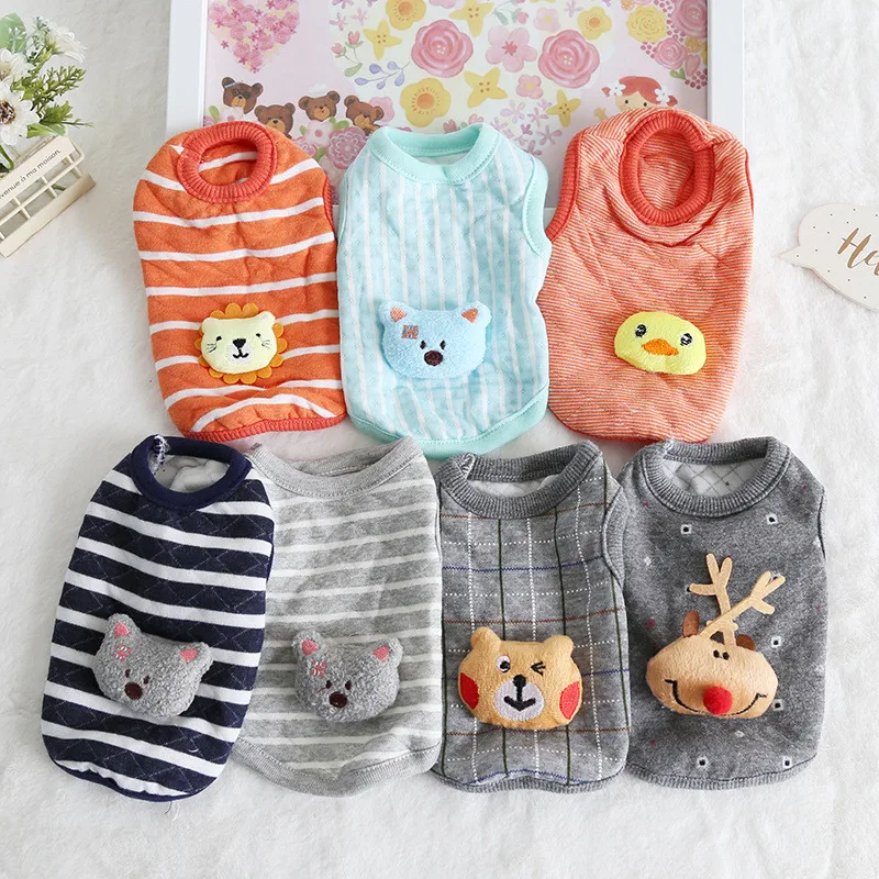 New Pets Clothes for Small Dogs 1PC Summer Animals Cartoon Vest Dog Puppy Costumes Pet Clothes High Quality
New Pets Clothes for Small Dogs 1PC Summer Animals Cartoon Vest Dog Puppy Costumes Pet Clothes High Quality