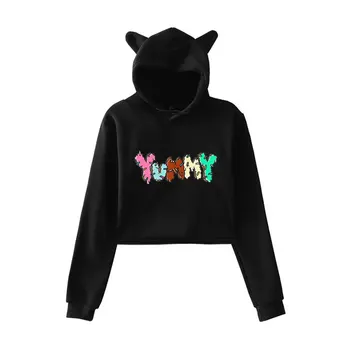 2020 Yummy Hoodies Women Sweatshirts Harajuku Crop Top Hoodie Pink Clothes for Girls Outwear Womens Long Sleeve Tops 
2020 Yummy Hoodies Women Sweatshirts Harajuku Crop Top Hoodie Pink Clothes for Girls Outwear Womens Long Sleeve Tops