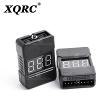 XQRC Bx100 1-8s LiPo battery voltage tester / low voltage buzzer / battery voltage detector with dual speakers
XQRC Bx100 1-8s LiPo battery voltage tester / low voltage buzzer / battery voltage detector with dual speakers