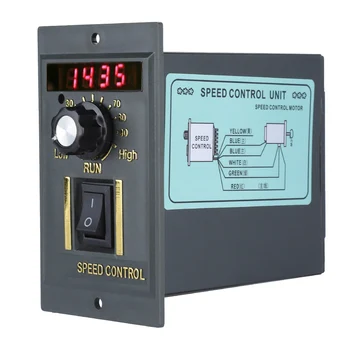 400W 0-1450rpm 5 controllers in different powe Digital Adjustable Stepless Motor Speed Controller supporting CW/CCW rotation
400W 0-1450rpm 5 controllers in different powe Digital Adjustable Stepless Motor Speed Controller supporting CW/CCW rotation