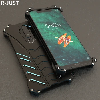 R-JUST For Nokia 5.1 Plus Case Cover Luxury Slim Hard Metal Aluminum Shockproof Armor Phone Case for Nokia X5 Back Cover 5.86
R-JUST For Nokia 5.1 Plus Case Cover Luxury Slim Hard Metal Aluminum Shockproof Armor Phone Case for Nokia X5 Back Cover 5.86