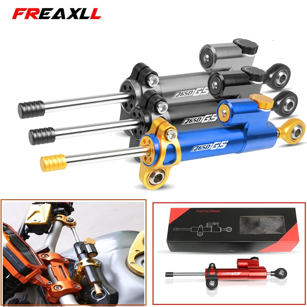 For BMW F650 GS F650GS F 650 GS Moto CNC Motorcycle Steering Damper Stabilizer Linear Reversed Safety Control Over
For BMW F650 GS F650GS F 650 GS Moto CNC Motorcycle Steering Damper Stabilizer Linear Reversed Safety Control Over