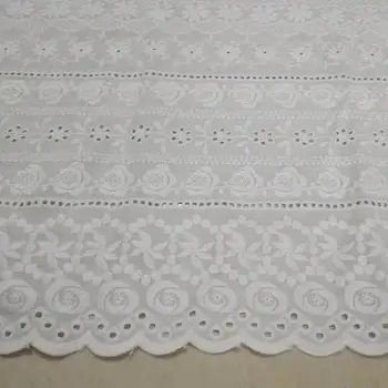 1 meter Embroidered Cotton Fabric 140 cm Width Embroidered fabric woven lace fabric
1 meter Embroidered Cotton Fabric 140 cm Width Embroidered fabric woven lace fabric