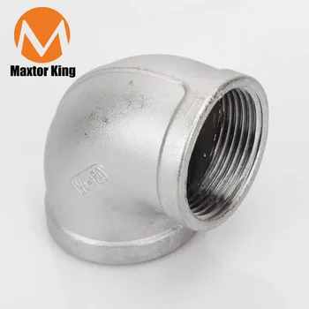 MK 1/8" 1/4" 3/8" 1/2" 3/4" 1" 1-1/4" 1-1/2" 2-1/2" BSP Elbow 90 Degree Angled Stainless Steel 304 Female Threaded Pipe Fitting 
MK 1/8" 1/4" 3/8" 1/2" 3/4" 1" 1-1/4" 1-1/2" 2-1/2" BSP Elbow 90 Degree Angled Stainless Steel 304 Female Threaded Pipe Fitting