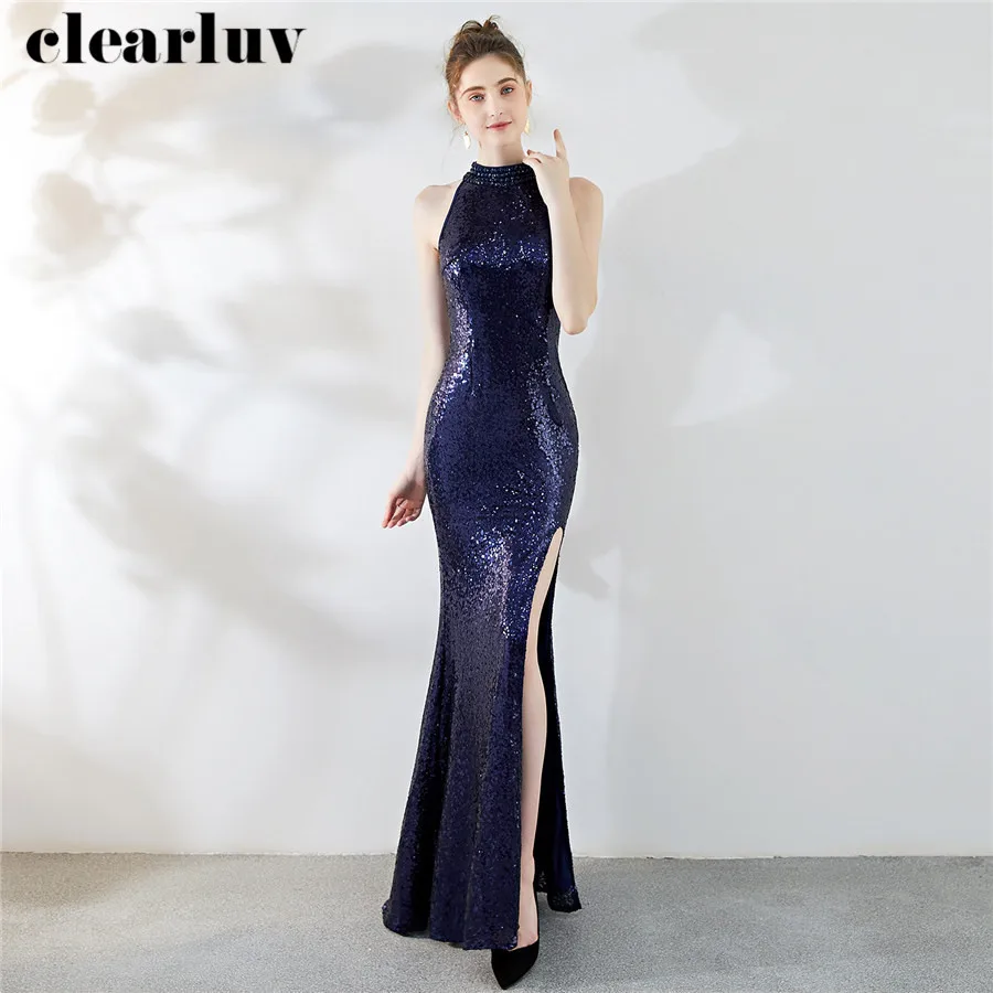 Halter Party Dresses for Women Long Sleeveless Evening Dress DX285-2 2020 Hollow Plus Size Robe De Soiree Sequins Evening Gowns
Halter Party Dresses for Women Long Sleeveless Evening Dress DX285-2 2020 Hollow Plus Size Robe De Soiree Sequins Evening Gowns