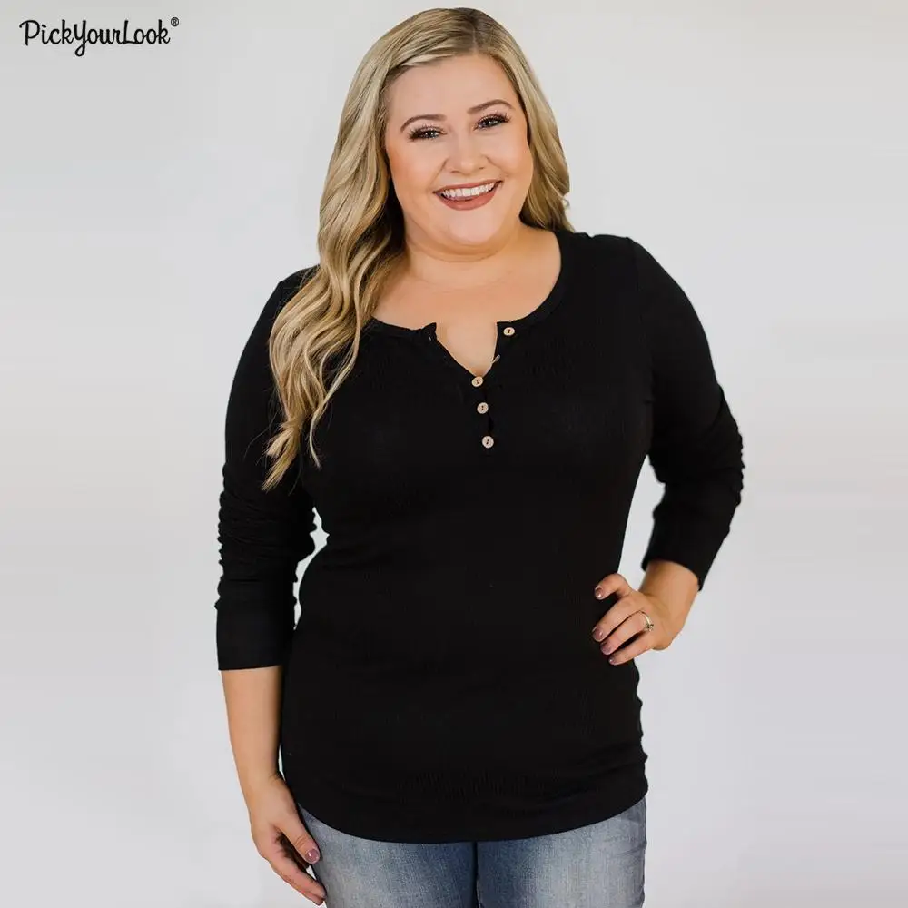 Women Plus Size Tops Lady Casual Wild Long Sleeve Round Neck Solid Color T-Shirt Autumn Daily Plain Button Linen Pullover D30
Women Plus Size Tops Lady Casual Wild Long Sleeve Round Neck Solid Color T-Shirt Autumn Daily Plain Button Linen Pullover D30