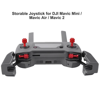 2PCS Universal Storable in Remote Control Sticks for DJI Mavic Mini / Mavic 2 / Mavic Air Drone Aluminum Alloy Rocker Joystick
2PCS Universal Storable in Remote Control Sticks for DJI Mavic Mini / Mavic 2 / Mavic Air Drone Aluminum Alloy Rocker Joystick