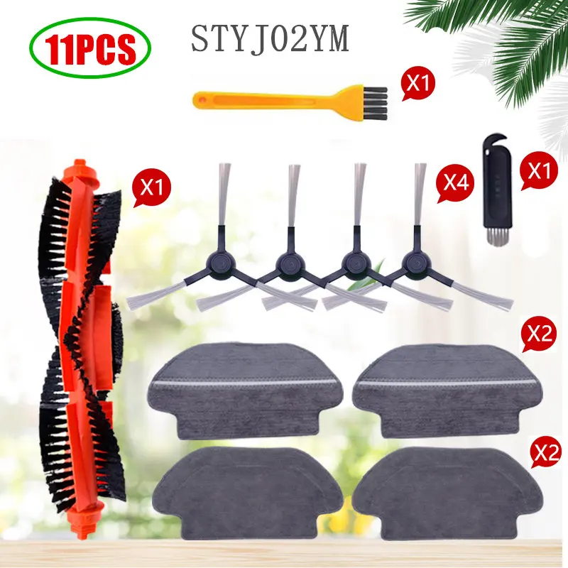 New Side Brush Hepa Filter Roll Brush Mop Pad Cloth for Xiaomi Mijia STYJ02YM for Conga 3490 Vacuum Cleaner Parts accessories
New Side Brush Hepa Filter Roll Brush Mop Pad Cloth for Xiaomi Mijia STYJ02YM for Conga 3490 Vacuum Cleaner Parts accessories