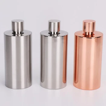 18oz/500ml Cylindrical Flagon Whiskey Bottle Pot Cylindrical 304 Stainless Steel Alcohol Flasks Flagon Bottle Pot
18oz/500ml Cylindrical Flagon Whiskey Bottle Pot Cylindrical 304 Stainless Steel Alcohol Flasks Flagon Bottle Pot