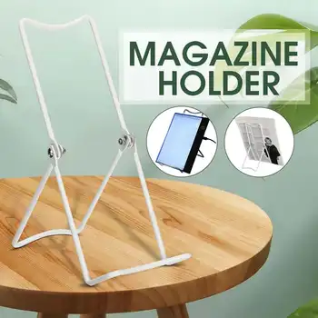 Adjustable Angle Bracket White Tablet Stand Book Menu Photo Frame Card Drawing Board Durable Metal Stands 9.7x3.5x23.5cm
Adjustable Angle Bracket White Tablet Stand Book Menu Photo Frame Card Drawing Board Durable Metal Stands 9.7x3.5x23.5cm