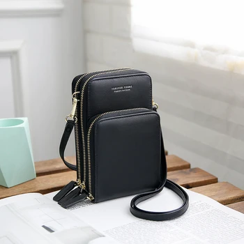 Fashion Womens Bags PU Leather Shoulder Bag Female New Style Hipster Phone Bag Verticle Large Capacity Flap Handbag Clutch Purse
Fashion Womens Bags PU Leather Shoulder Bag Female New Style Hipster Phone Bag Verticle Large Capacity Flap Handbag Clutch Purse