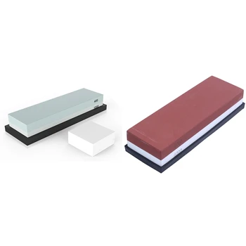 JEYL Whetstone Sharpening Stone 2 Side Grit 400/1000 Knife Sharpener Waterstone & 2000/6000 Girt Water Stone for Knives
JEYL Whetstone Sharpening Stone 2 Side Grit 400/1000 Knife Sharpener Waterstone & 2000/6000 Girt Water Stone for Knives