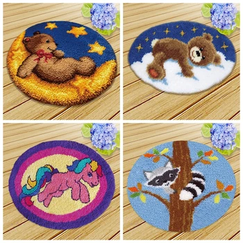 Prajna Knooppakket Lovely Needlework Mat Quality Latch Hook Kit DIY Do It Yourself Latch Hook Rug Kit Carpet Embroidery Knit Kit
Prajna Knooppakket Lovely Needlework Mat Quality Latch Hook Kit DIY Do It Yourself Latch Hook Rug Kit Carpet Embroidery Knit Kit