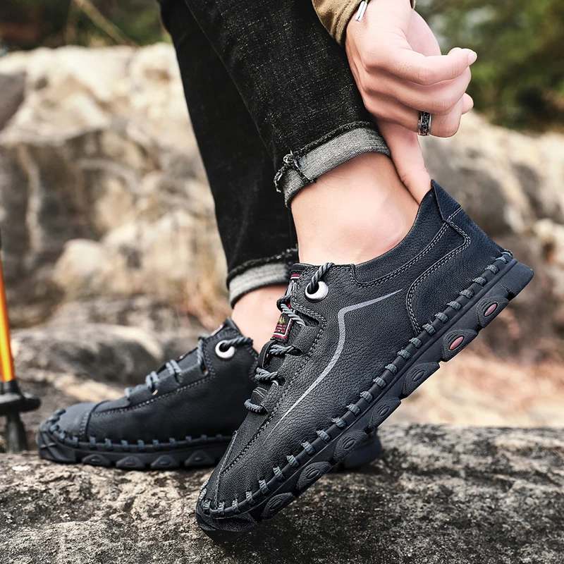 Men's sports shoes fall/winter new lace-up fashion casual shoes British style outdoor men's shoes tooling shoes
Men's sports shoes fall/winter new lace-up fashion casual shoes British style outdoor men's shoes tooling shoes