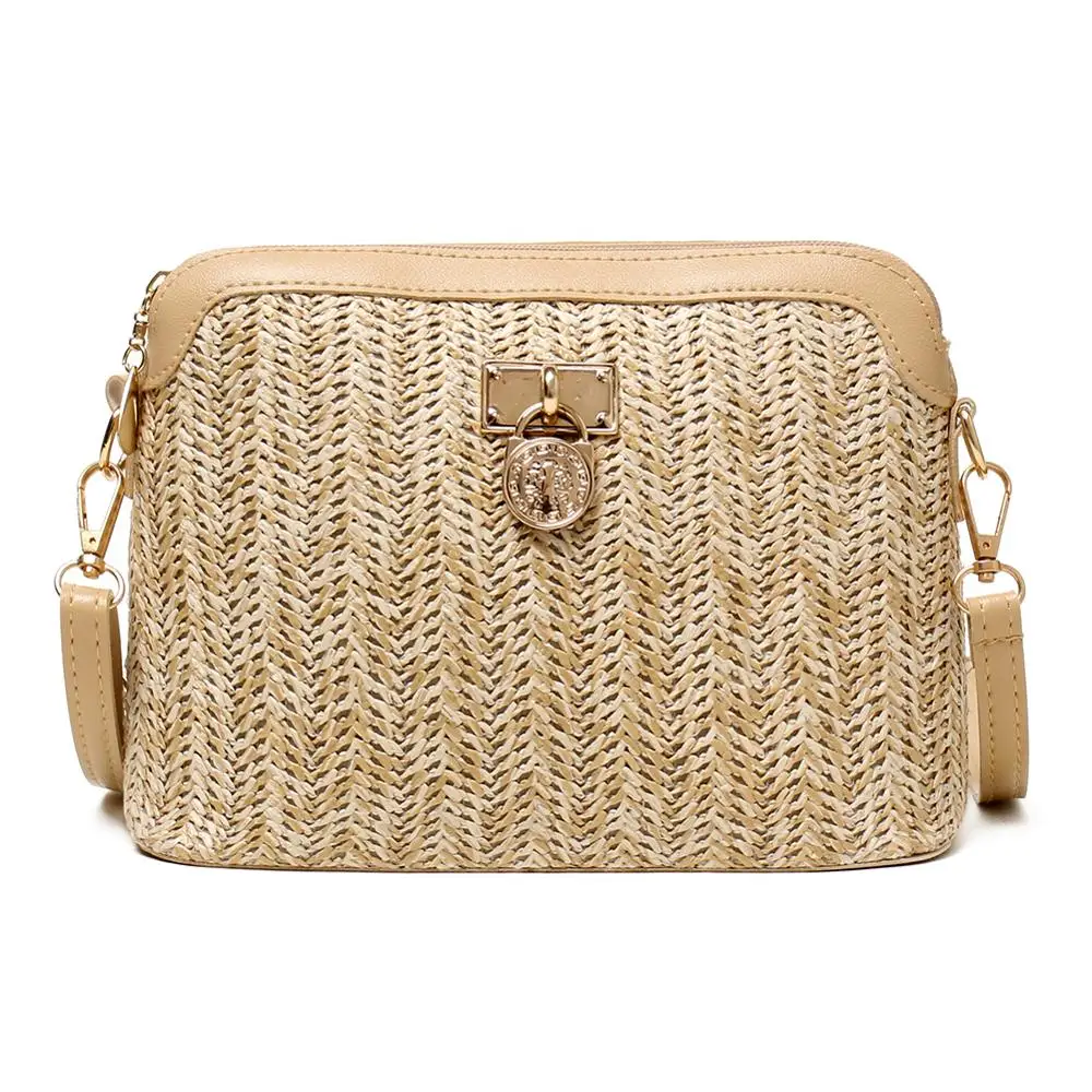Fashion Straw Crossbody Bag for Women 2019 Woven PU Leather Boho Beach Holiday Girls Ladies Shell Shoulder Bags Bolsas Feminina
Fashion Straw Crossbody Bag for Women 2019 Woven PU Leather Boho Beach Holiday Girls Ladies Shell Shoulder Bags Bolsas Feminina