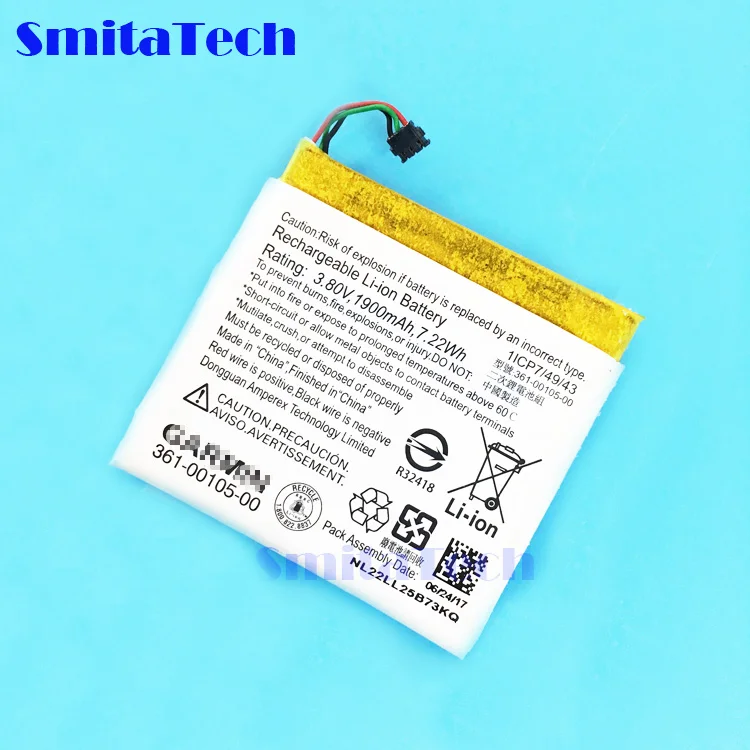 361-00105-00 Rechargeable Li-ion battery For Garmin EDGE 1030 edge1030 GPS Navigation bicycle speed meter repair 3.80V 1900mAh
361-00105-00 Rechargeable Li-ion battery For Garmin EDGE 1030 edge1030 GPS Navigation bicycle speed meter repair 3.80V 1900mAh
