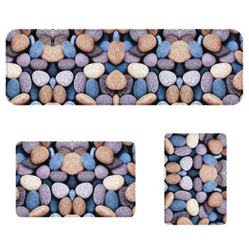 Carpet Set Bathroom 3D Stone Printing Non-Slip Bath Mat Bathroom Kitchen Carpet Doormats Decor Toilet Seat Tank Cover Rug
Carpet Set Bathroom 3D Stone Printing Non-Slip Bath Mat Bathroom Kitchen Carpet Doormats Decor Toilet Seat Tank Cover Rug