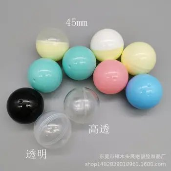 4.5cm Transparent Capsule Toy Small Eggshell Packaging Shell Plastic Shell Pp kai kou dan Red Eggshell Gift Box Filler
4.5cm Transparent Capsule Toy Small Eggshell Packaging Shell Plastic Shell Pp kai kou dan Red Eggshell Gift Box Filler