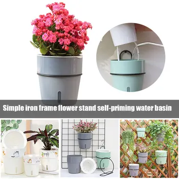 Plant Pot Cover Indoor Plastic Rattan Flower Cover Round Modern Decor Planter with Hook and Bracket J2Y
Plant Pot Cover Indoor Plastic Rattan Flower Cover Round Modern Decor Planter with Hook and Bracket J2Y