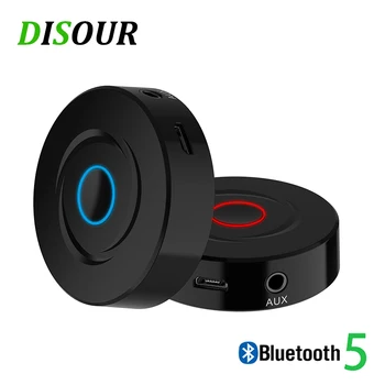 DISOUR 2 IN 1 Bluetooth Receiver Transmitter For TV CAR 5.0 Stereo Music Receivers Ricevitore 3.5mm AUX Audio Wireless Adapter
DISOUR 2 IN 1 Bluetooth Receiver Transmitter For TV CAR 5.0 Stereo Music Receivers Ricevitore 3.5mm AUX Audio Wireless Adapter