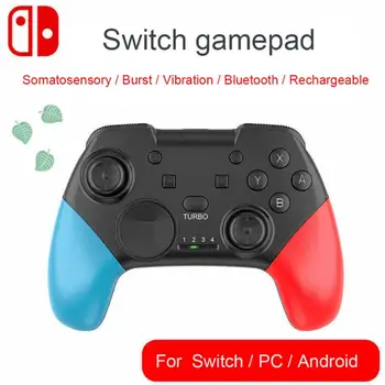Gamepad Switch Controller For Nintendo Switch Pro Controller Somatosensory Vibration Bluetooth For Android
Gamepad Switch Controller For Nintendo Switch Pro Controller Somatosensory Vibration Bluetooth For Android