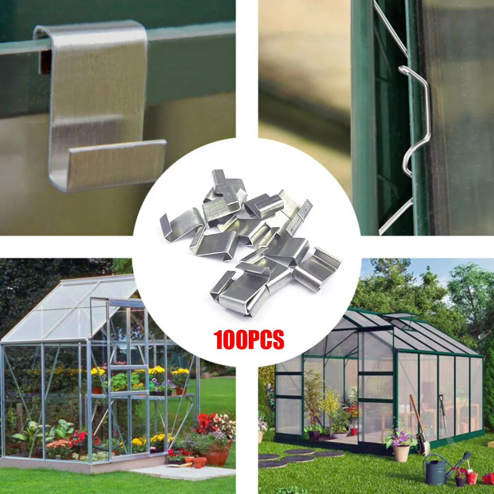 50/100pcs Stainless Steel Greenhouse Glass Z Overlap Glazing Repair Fixing Cramp For Fixing Greenhouse Glass
50/100pcs Stainless Steel Greenhouse Glass Z Overlap Glazing Repair Fixing Cramp For Fixing Greenhouse Glass