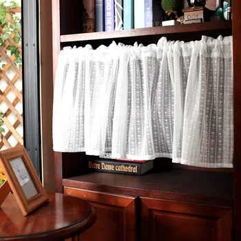 Bay Window Jacquard Leaves Half Curtain Home Decoration Door Window Romantic Curtain Partition Kitchen Drape DL-HM374#30
Bay Window Jacquard Leaves Half Curtain Home Decoration Door Window Romantic Curtain Partition Kitchen Drape DL-HM374#30