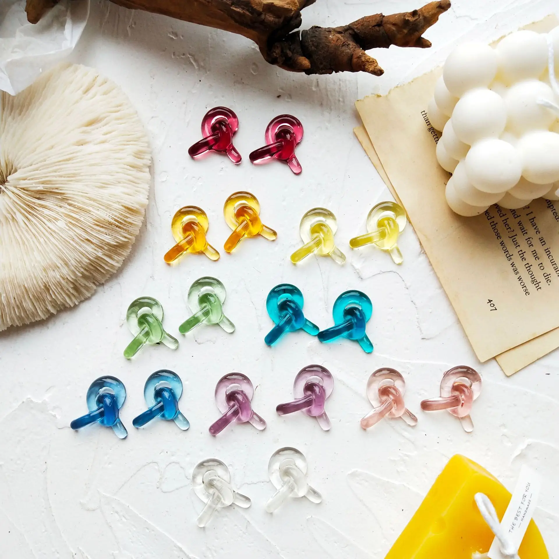 SNCSDK 2020 trend Summer Fresh Knotted Acrylic High Transparent Cute Ear Clip Women's Stud Earring all-match fashion accessories
SNCSDK 2020 trend Summer Fresh Knotted Acrylic High Transparent Cute Ear Clip Women's Stud Earring all-match fashion accessories