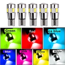 2x Car 5W5 LED Bulb T10 W5W LED Signal Light Canbus 12V 6000K Auto Claerance Wedge Side Reverse Lamps 5630 6SMD Blue No error 2x 
2x Car 5W5 LED Bulb T10 W5W LED Signal Light Canbus 12V 6000K Auto Claerance Wedge Side Reverse Lamps 5630 6SMD Blue No error 2x