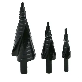 3 Pcs HSS Cobalt Step Drill Bits 4-32MM High Speed Steel Spiral Nitrogen Drill For Metal Cone Triangle Shank Hole Cutter
3 Pcs HSS Cobalt Step Drill Bits 4-32MM High Speed Steel Spiral Nitrogen Drill For Metal Cone Triangle Shank Hole Cutter
