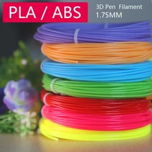 Filament 1.75mm For 3d Pen 20colors Brilliant Color Filament ABS / PLA No Smell Safety Plastic 3d Print Pen Filament
Filament 1.75mm For 3d Pen 20colors Brilliant Color Filament ABS / PLA No Smell Safety Plastic 3d Print Pen Filament