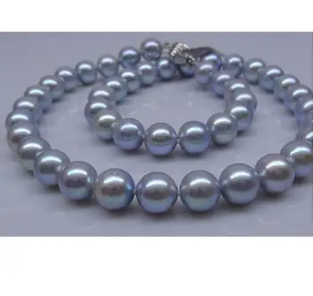 Jewelry Free Shipping stunning AAA10-11mm round silver grey pearl necklace 18inch
Jewelry Free Shipping stunning AAA10-11mm round silver grey pearl necklace 18inch