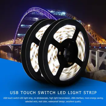 LED Touch Sensor Strip Light Good Visual Creating Atmospheric Effect Cupboard Wardrobe Bed Lights Flexible Lamp Tape
LED Touch Sensor Strip Light Good Visual Creating Atmospheric Effect Cupboard Wardrobe Bed Lights Flexible Lamp Tape