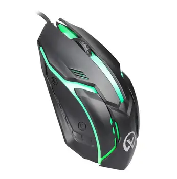 G813 Wired Gaming Mouse Competitive Game Luminous Mouse 4 Buttons with Roller Computer Mouse for Windows XP Vista Mac OS
G813 Wired Gaming Mouse Competitive Game Luminous Mouse 4 Buttons with Roller Computer Mouse for Windows XP Vista Mac OS