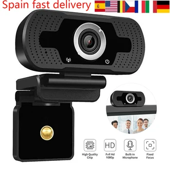 1080P Mini Webcam With Microphone Conference HD Webcam Laptops Desktops Webcam For Live Video Conference Spain Fast Shipping
1080P Mini Webcam With Microphone Conference HD Webcam Laptops Desktops Webcam For Live Video Conference Spain Fast Shipping
