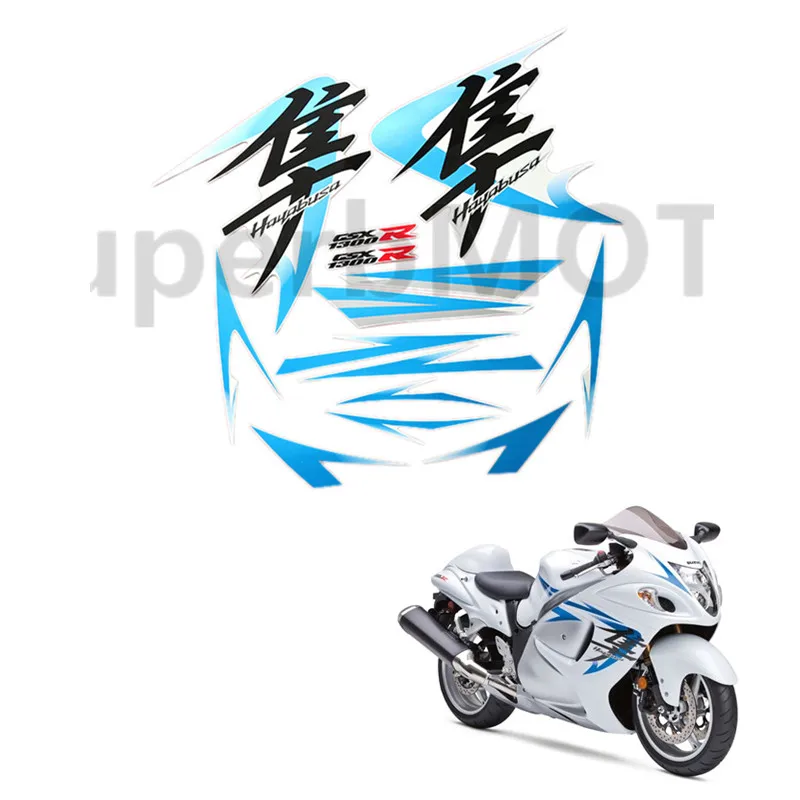 Мотоцикл весь наклейка на обтекатель для Suzuki GSXR1300 HAYABUSA 2008 2009 2010 2011 2012 3 м Экран